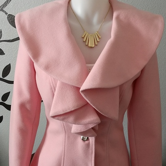 Stylish Pink Coat - Picture 2 of 4